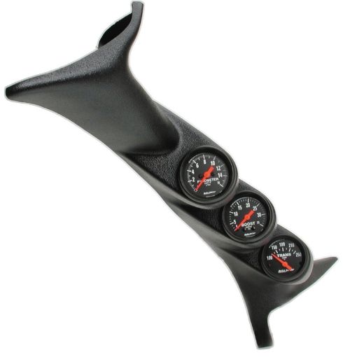 Bild på Autometer 99 - 06 Ford PowerstrokeSD Black Triple Pillar Z - Series Gauge Kit