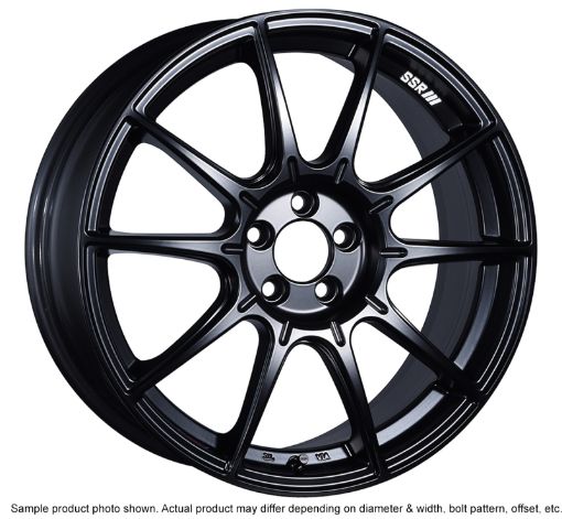 Bild på SSR GTX01 19x8.5 5x120 38mm Offset Flat Black Wheel (SO, No Cancellations)