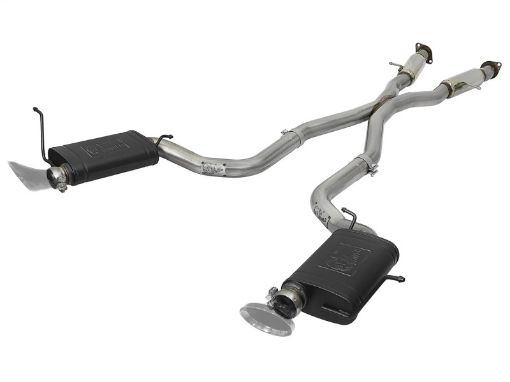 Bild på aFe MACHForce XP 12 - 17 Jeep Grand Cherokee WK2 SRT8 V8 - 6.4L 304SS Cat - Back Exhaust System