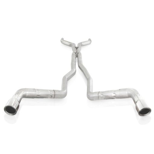 Bild på Stainless Works 10 - 15 Camaro 6.2L 3in Dual Chambered Catback System X - Pipe Factory Connect