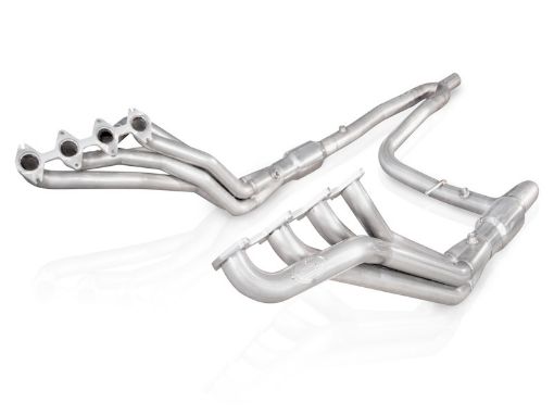 Bild på Stainless Works 2004 - 08 F150 5.4L Headers 1 - 34in Primaries 2 - 12in High - Flow Cats Y - Pipe