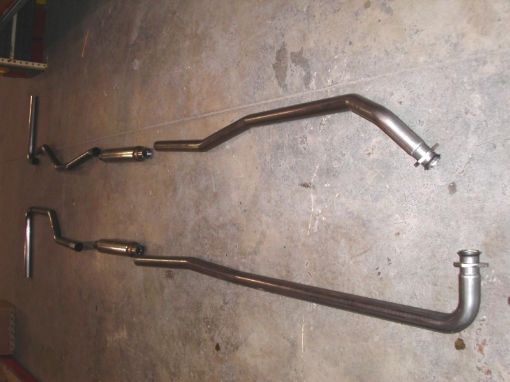 Bild på Stainless Works ChevyGMC Truck 1967 - 87 Exhaust 2.5in Smooth Tube System