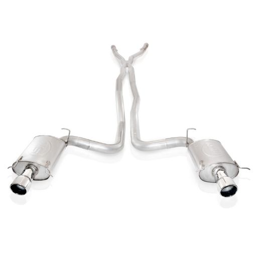 Bild på Stainless Works 2004 - 07 Cadillac CTS - V 3in Exhaust X - Pipe Chambered Mufflers High - Flow Cats 4in Tips