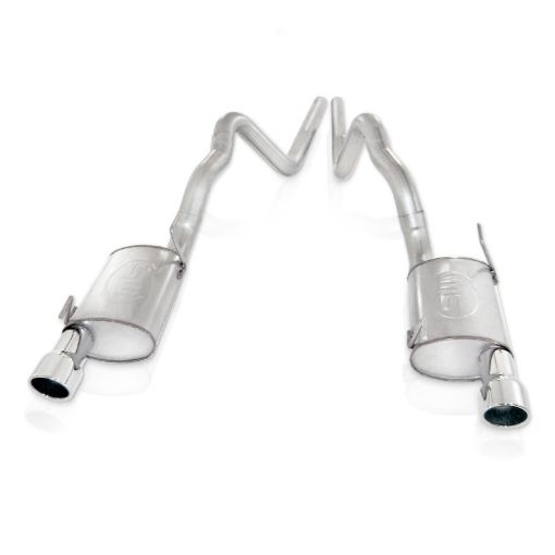 Bild på Stainless Works 2007 - 10 Shelby GT500 3in Catback Chambered Mufflers