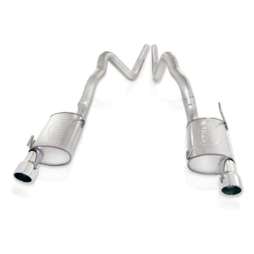 Bild på Stainless Works 2007 - 10 Shelby GT500 3in Catback S - Tube Mufflers