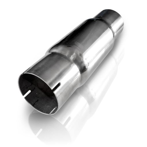 Bild på Stainless Works Catalytic Converter - Metal Matrix Hi - Flow Slim Design (2.5in End