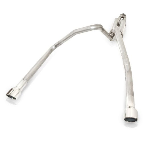 Bild på Stainless Works 2006 - 09 Trailblazer SS 6.0L 2 - 12in Chambered Exhaust Y - Pipe Side Bumper Exit