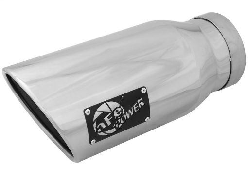 Bild på aFe MACH Force - Xp 5in Inlet x 7in Outlet x 15in length 304 Stainless Steel Exhaust Tip