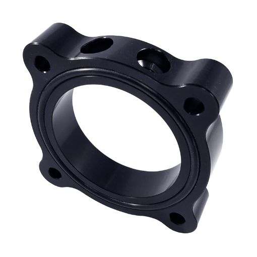 Bild på Torque Solution Throttle Body Spacer 2015 Ford Mustang Ecoboost - Black