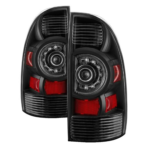 Bild på xTune Toyota Tacoma 09 - 15 OEM LED Style Tail Lights - Black ALT - JH - TTA09 - OE - BK