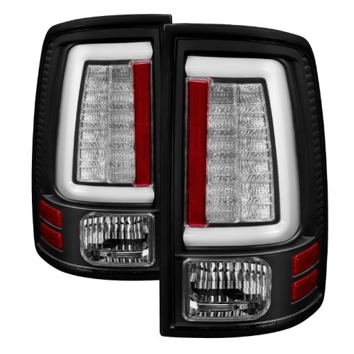 Bild på Spyder 09 - 16 Dodge Ram 1500 Light Bar LED Tail Lights - Black ALT - YD - DRAM09V2 - LED - BK