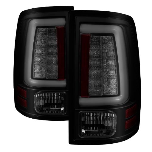 Bild på Spyder 09 - 16 Dodge Ram 1500 Light Bar LED Tail Lights - Black Smoke ALT - YD - DRAM09V2 - LED - BSM