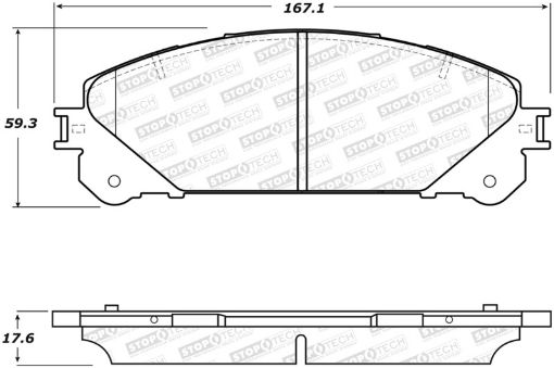 Bild på StopTech Performance 10 - 17 Lexus RX350 Front Brake Pads