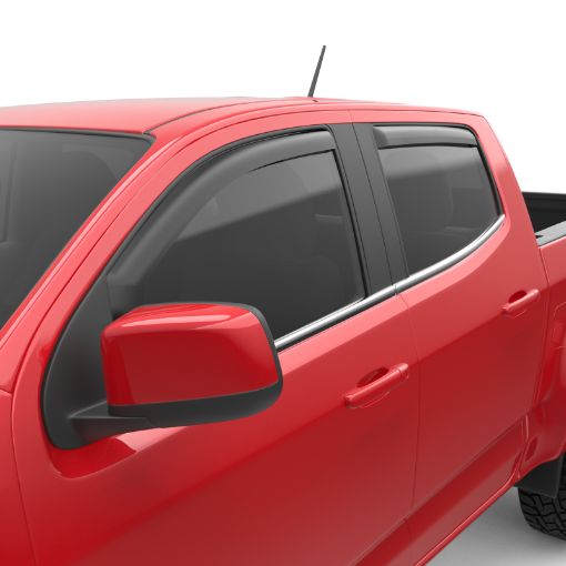 Bild på EGR 15 Chevy ColoradoGMC Canyon Crew Cab In - Channel Window Visors - Set of 4 - Matte (571395)