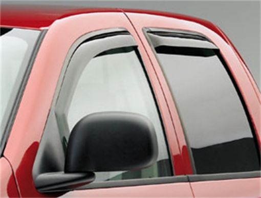 Bild på EGR 02 - 08 Dodge FS Pickup Quad Cab New Body In - Channel Window Visors - Set of 4 (572451)