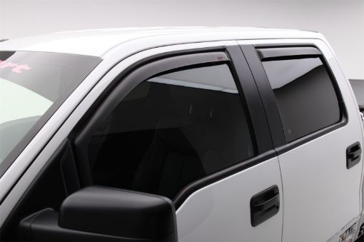 Bild på EGR 04 - 13 Ford F150 Crew Cab In - Channel Window Visors - Set of 4 - Matte (573395)