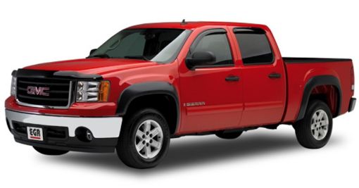 Bild på EGR 07 - 13 GMC Sierra LD 5.8ft Bed Rugged Look Fender Flares - Set (751414)