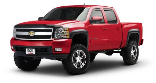 Bild på EGR 07 - 13 Chev Silverado 6 - 8ft Bed Rugged Look Fender Flares - Set (751504)