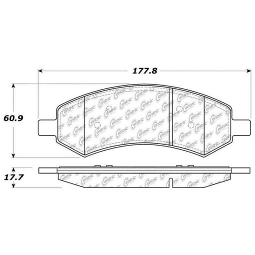 Bild på StopTech 06 - 17 Dodge Ram 1500 Street Performance Front Brake Pads