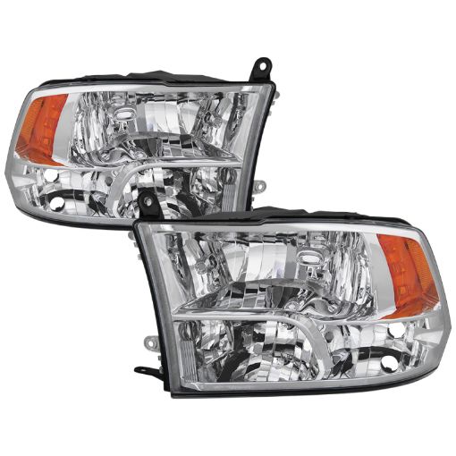 Bild på xTune Dodge Ram 1500 09 - 17 (Non - LED) OEM Style Headlights - OEM Chrome HD - JH - DR09 - QU - C