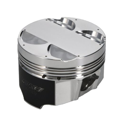 Bild på Manley Mitsubishi 4G634G63T EVO VIIIIX 85.5mm Bore 10.01 Comp Flat Top Pistons wRings (ED)