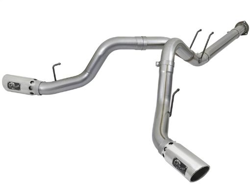 Bild på aFe POWER 4in DPF - Back SS Exhaust System 2017 Ford Diesel Trucks V8 - 6.7L (td)