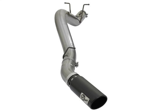 Bild på aFe LARGE BORE HD 5in 409 - SS DPF - Back Exhaust wBlack Tip 2017 GM Duramax V8 - 6.6L (td) L5P