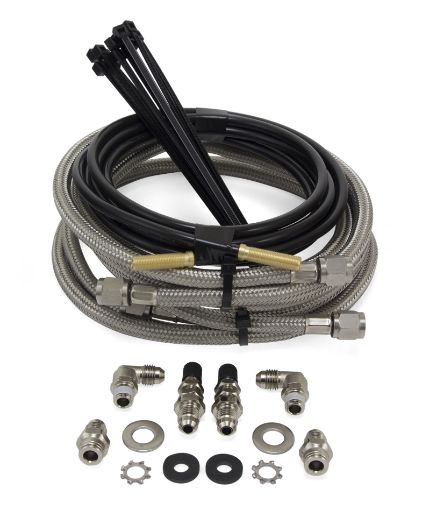 Bild på Air Lift Loadlifter 5000 Ultimate Plus Stainless Steel Air Line Upgrade Kit