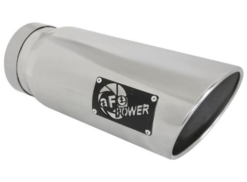 Bild på aFe MACHForce - Xp 5in Inlet x 6in Outlet x 15in length Polished Exhaust Tip