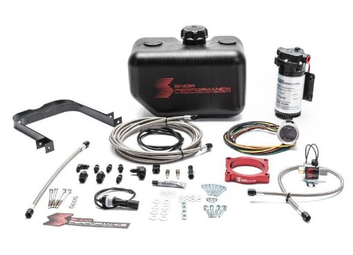 Bild på Snow Performance 11 - 17 Mustang Stg 2 Boost Cooler FI Water Injection Kit (SS Braid Line 4AN)