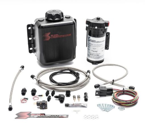 Bild på Snow Performance Stg 1 Boost Cooler Water Injection Kit TD (wSS Braided Line 4AN Fittings)