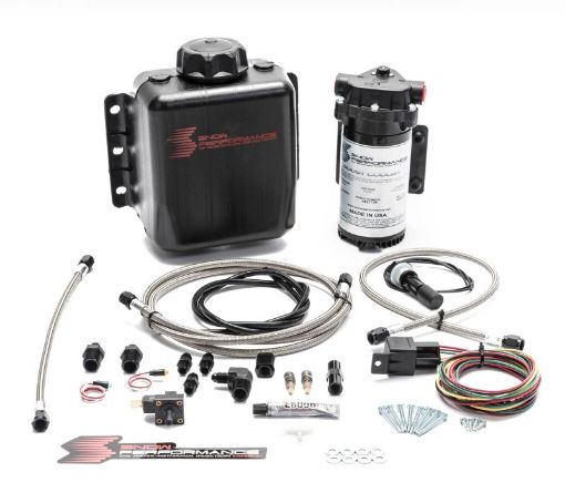 Bild på Snow Performance Stg 1 Boost Cooler FI Water Injection Kit (Incl. SS Braided Line and 4AN Fittings)