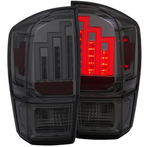 Bild på ANZO 2016 - 2017 Toyota Tacoma LED Taillights Smoke