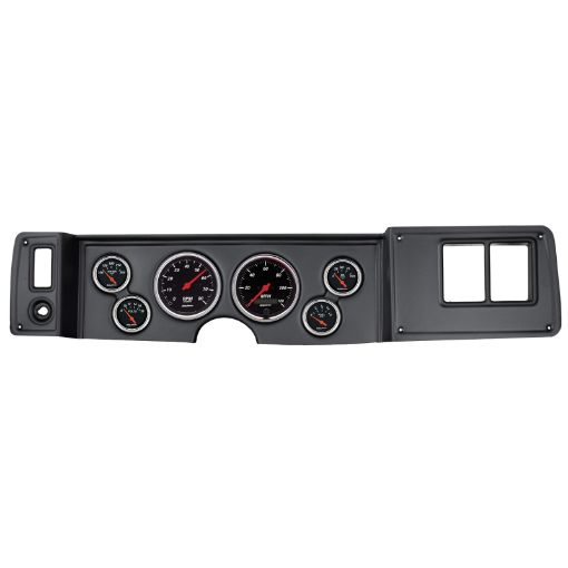 Bild på Autometer Designer Black 79 - 81 Camaro Dash Kit 6pc Tach MPH Fuel Oil WTMP Volt