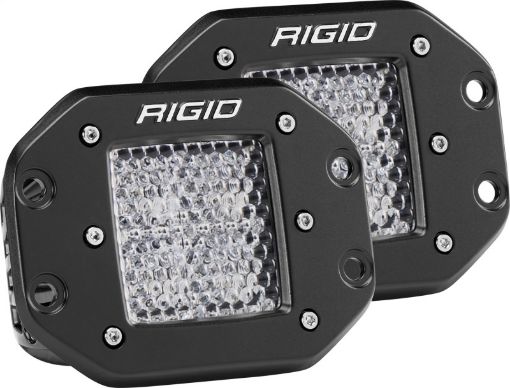 Bild på Rigid Industries Dually - Flush Mount - 60 Deg. Lens - Set of 2