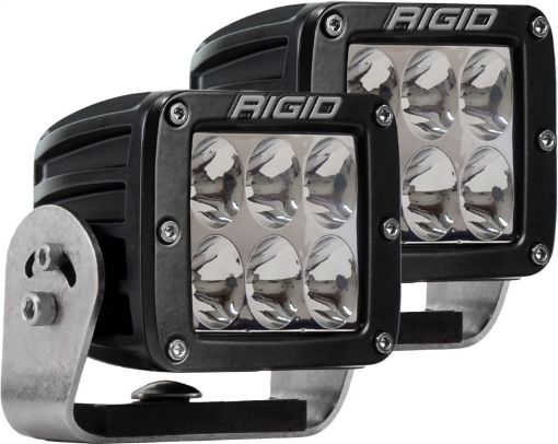 Bild på Rigid Industries D2 HD Black - Driving - Set of 2