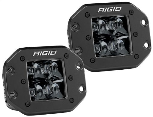 Bild på Rigid Industries D2 - Midnight Edition Flush Mount Spot Lights