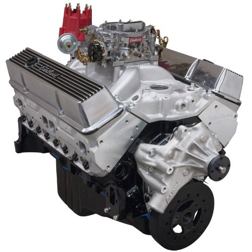 Bild på Edelbrock Crate Engine Edelbrock 9 0 1 Performer E - Tec w Long Water Pump As Cast