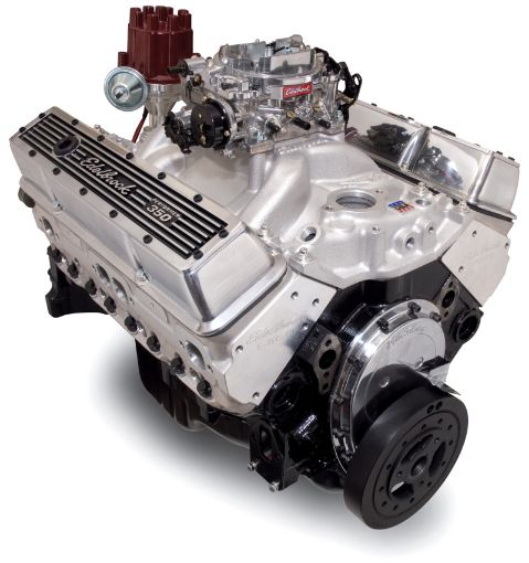 Bild på Edelbrock Crate Engine Edelbrock 9 0 1 Performer E - Tec No Water Pump As Cast