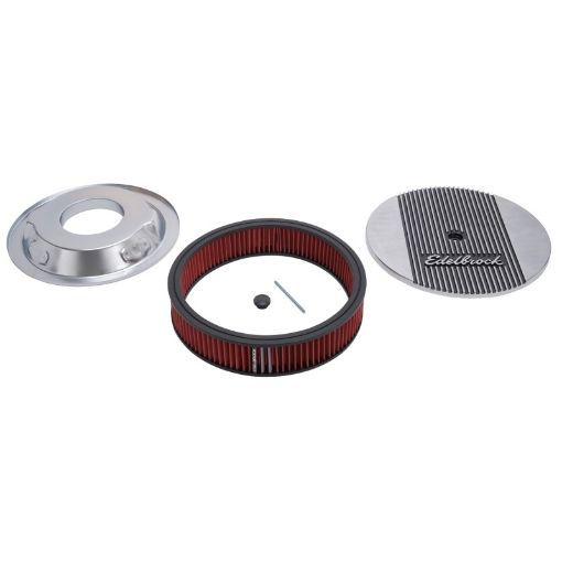 Bild på Edelbrock Air Cleaner Elite II 14In Diameter w 3In Element Polished