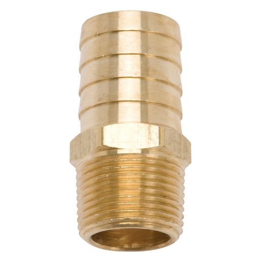 Bild på Edelbrock Fitting Brass Hose 1 00In Hose I D X 34 - 14 Pipe for Sb - Chrys Manifolds