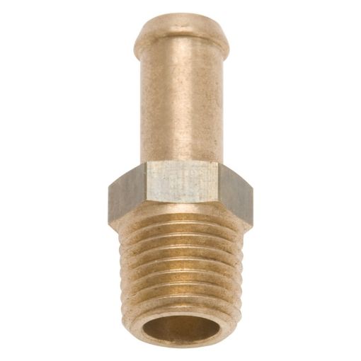 Bild på Edelbrock Fitting 14 - 18 NPT X 38In Single Barb Brass