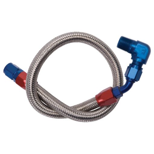 Bild på Edelbrock Fuel Line Braided Stainless for BBC ( Use w 8134 )