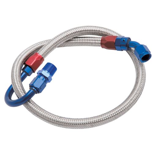 Bild på Edelbrock Fuel Line Braided Stainless for SBF ( Use w 8134 )