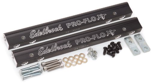 Bild på Edelbrock EFI Fuel Rail Kit SBC Pro - Flo XT for Use On 7137 Intake