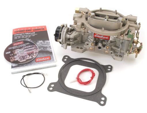 Bild på Edelbrock Carburetor Marine 4 - Barrel 600 CFM Electric Choke