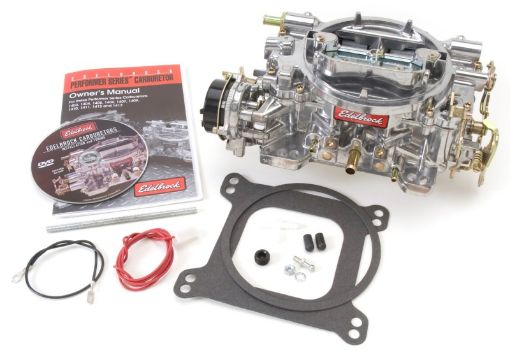 Bild på Edelbrock Carburetor Performer Series 4 - Barrel 500 CFM Electric Choke Satin Finish