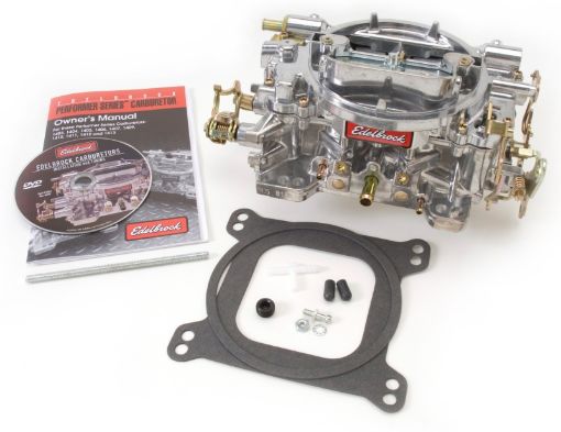 Bild på Edelbrock Carburetor Performer Series 4 - Barrel 500 CFM Manual Choke Satin Finish