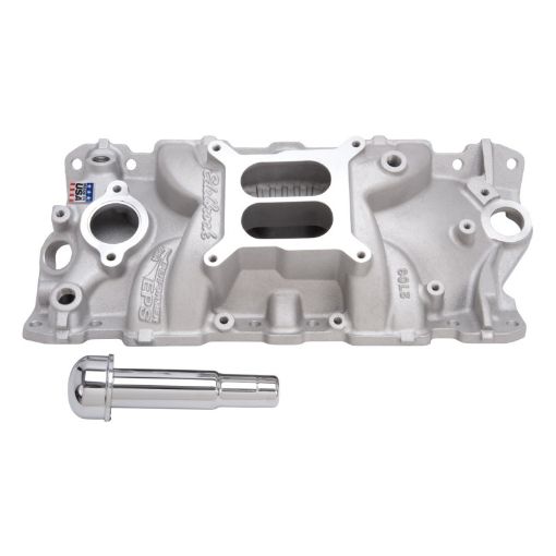 Bild på Edelbrock Intake Manifold Performer Eps w Oil Fill Tube And Breather for Small - Block Chevy