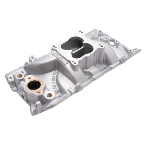 Bild på Edelbrock Manifold Marine RPM Chevy Big Block Oval Port w Brass